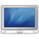 Cinema Display Old Front (blue) Icon icon